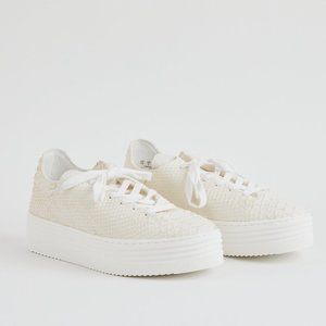 Sam Edelman Pippy White Platform Sneaker NWT!!!